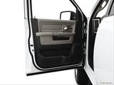  Inside of driver's side open door, window open photo